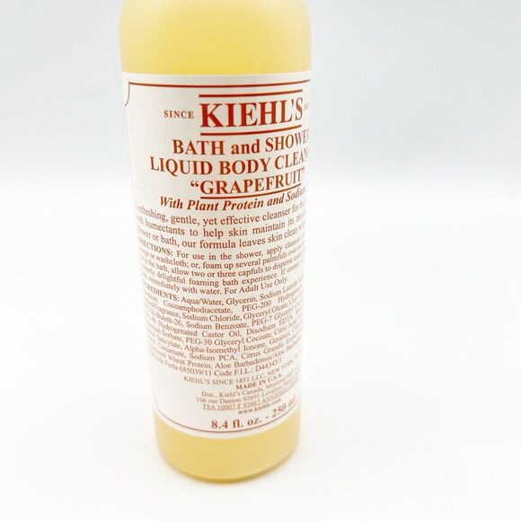 Kiehl's Bath and Shower Liquid Body Cleanser Grapefruit 8.4 oz / 250 ml - Picture 7 of 8